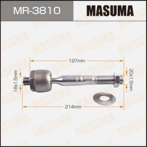тяга рулевая!\ Toyota Land Cruiser UZJ100 98-02 MR-3810 MASUMA