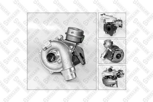 турбокомпрессор!\ Renault Clio III/Megane II/Scenic II/Nissan Tiida/Qashqai 1.5  10-80310-SX STELLOX
