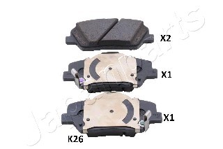 HYUNDAI I30 (2012>),ELANTRA (2011-2016) PA-K26AF JAPAN PARTS GROUP