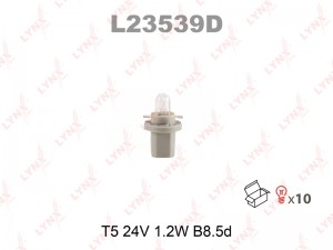 BAX 24V 1.2W B8.5D В ПАНЕЛЬ ПРИБОРОВ L23539D LYNXAUTO