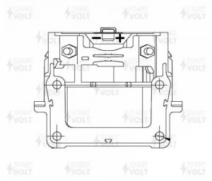 Катушка зажигания для а/м Toyota Corolla E80 (83-)/E90 (87-)/E100 (91-) 1.3i/1.6 SC 1469 START VOLT