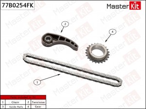 Комплект привода масляного насоса CHEVROLET EPICA (V250) X20D1 77B0254FK 77B0254FK MASTER KIT