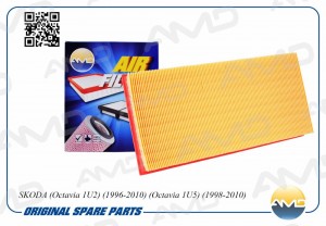 Фильтр воздушный SKODA Octavia 1U2, 1996-2010, Octavia 1U5, 1998-2010 AMDFA712 AMD.FA712 AMD