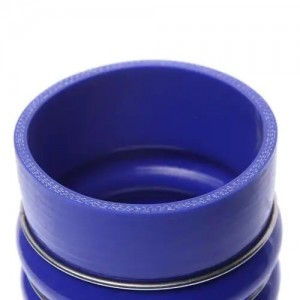 Рукав интеркулера наддува синий силикон КАМАЗ-53205 MEGAPOWER 130-16-095 MEGA POWER