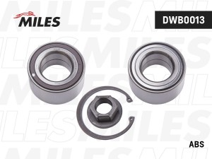 Подшипник ступицы передний FORD FIESTA/FOCUS/FUSION 98- с ABS (SKF VKBA 3531) DW DWB0013 MILES
