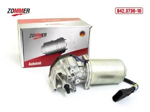 Мотор стеклоочистителя ВАЗ Калина, Гранта, 2170, 2123 (разъем Евро) d=10 мм (тра 842.3730-10 ZOMMER