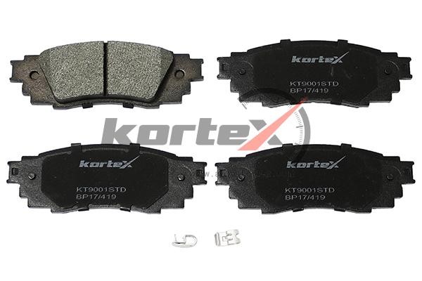 Колодки торм. TOYOTA CAMRY V70 18- зад.к-т KT9001STD KT9001STD KORTEX