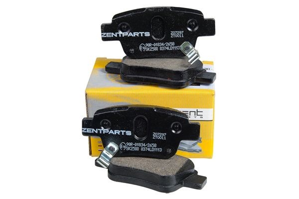 колодки дисковые задние! Toyota Avensis 1.6i-2.4 D-4D 03> Z07297 ZENTPARTS