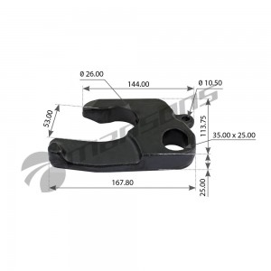 захват седельного устройства !с центр.смазкой \ Jost JSK 37 A/AZ 200.505 MANSONS