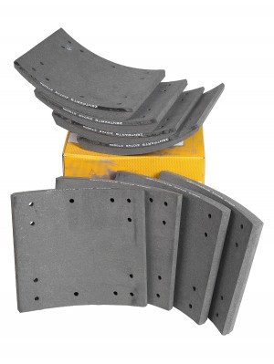 накладки тормозные с ЗАКЛЕПКАМИ STD! 19030 22.5-19.9 (420x180) (93049 6x15 96)\  Z10749 ZENTPARTS