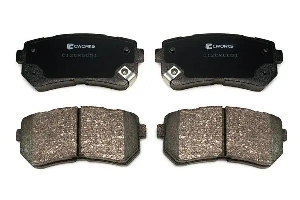Тормозные колодки задние Low Metallic C12CR0051 C12CR0051 CWORKS