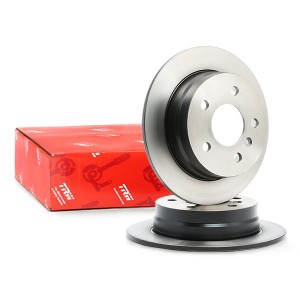 Диск тормозной задний MERCEDES A W169, B W245 DF4453 DF4453 TRW