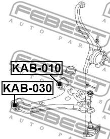 Сайленблок KAB-030 KAB-030 FEBEST