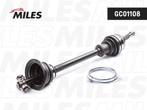 Привод в сборе левый RENAULT CLIO/KANGOO 1.2-1.9TD 98- (ABS) (GKN 303233) GC0110 GC01108 MILES