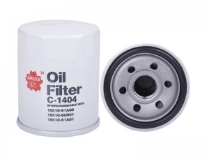 Фильтр масляный  SUZUKI LIANA 1,6 2005 - 2007  SUZUKI VITARA/GRAND VITARA 2,0 20 C1404 SAKURA