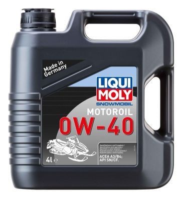 Масло моторное синтетическое для снегох Snowmobil Motoroil 0W-40 CF/SM A3/B4 4л  2261 LIQUI MOLY