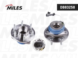 Ступица колеса передняя с подшипником CADILLAC CTS II/SRX/STS 04-12 DB83258 DB83258 MILES