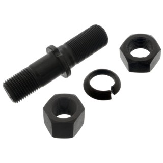 Шпилька колеса BPW (M22x1.5,M22x2,L=97) в сборе (гайки 04938,01279,гровер 01245) 03980 FEBI BILSTEIN