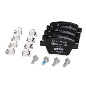 Колодки тормозные VW Caddy (10-) задние (4шт.) TEXTAR 2456301 TEXTAR