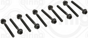 к-кт болтов ГБЦ! 10шт.\ Fiat Brava/Marea 1.6 16V 95> 104.270 ELRING
