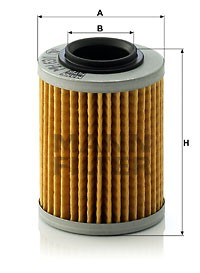 Фильтр масляный мото MH 63-1 MANN FILTER