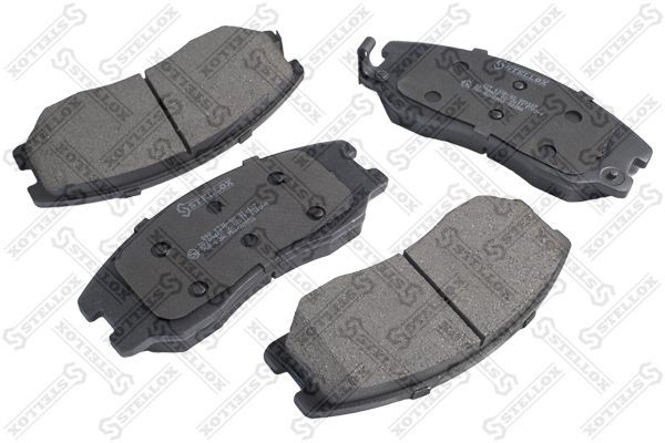 колодки дисковые передние! с антискрип. пл.\ Chevrolet Captiva 2.0/2.4 06> 000-033B-SX STELLOX