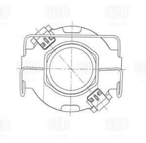 Муфта выкл. сцеп. для а/м Toyota Hillux VIII (15-) 2.4D/2.8D (мех.) (CT 1920) CT 1920 TRIALLI
