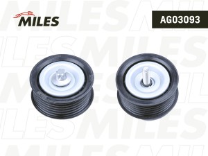 Ролик ремня приводного (ручейковый) MERCEDES BENZ W204/212 M271 (INA 532062910)  AG03093 MILES