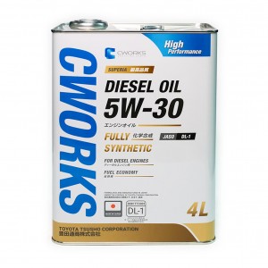 Масло моторное SUPERIA DIESEL OIL 5W-30 DL-1 4L A12SR1004 A12SR1004 CWORKS