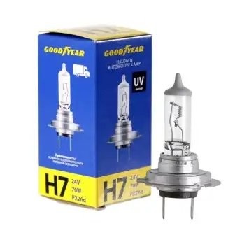 Лампа 24V H7 70W PX26d GOODYEAR GY017240 GOODYEAR
