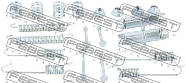 Ремкомплект монтажный для барабанных колодок 1204-IX354WDR-KIT 1204-IX354WDR-KIT FEBEST