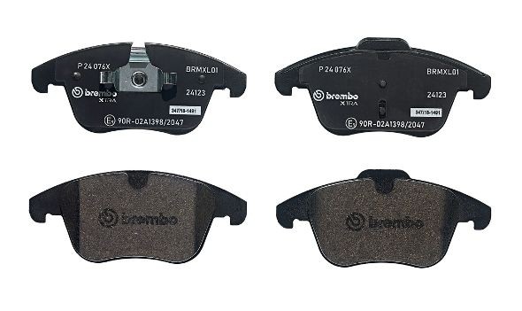 Колодки тормозные передний BREMBO XTRA BREMBO P24076X BREMBO