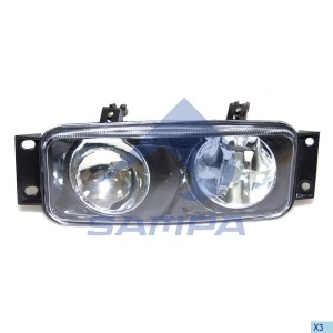Фара противотуманная левая Scania 114 '96-'04/ 042064 SAMPA