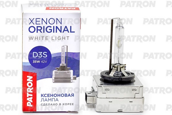 Лампа газоразрядная D3S 42V 35W PK32d-5 4300K PLXD3S4300 PLX-D3S4300 PATRON