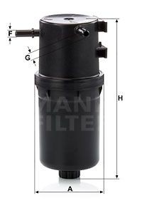 VW AMAROK/ CRAFTER WK9016 MANN FILTER