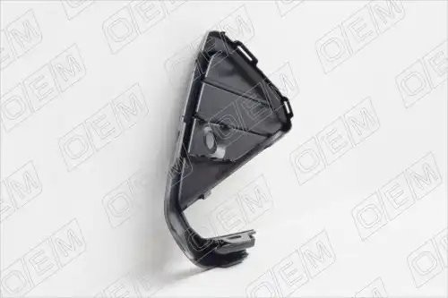 Решетка в бампер нижняя левая Volkswagen Polo sedan 6 (2020-нв) под парктроник OEM1522L OEMPARTS