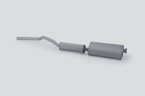 ГЛУШИТЕЛЬ С РЕЗОНАТОРОМ УАЗ-3303 ЗМЗ-409 ЕВРО-4 330365-1201008-01 330365120100801 UAZ UAZ