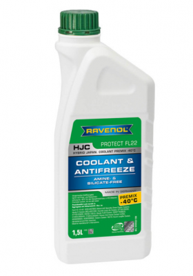 Антифриз зеленый 1,5л -40C (готовый) 1410123-150 RAVENOL