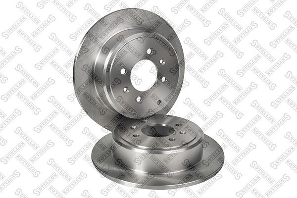 диск тормозной задний!\ Peugeot 406 1.8-3.0 99> 6020-3721-SX STELLOX