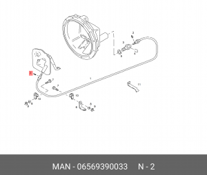 кольцо уплотнит.! EPDM\MAN 06569390033 MAN