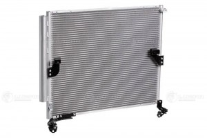 Радиатор кондиц. с ресивером для а/м Toyota Land Cruiser Prado (09-) 2.7i/2.8D L LRAC1973 LUZAR