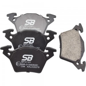 Колодки тормозные задние MERCEDES V-CLASS/VITO W638 97-03 BP31141 BP31141 SB NAGAMOCHI