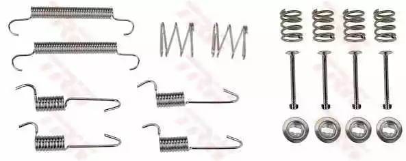 Ремкомплект HYUNDAI Accent (05-10) KIA Rio (05-11) колодок тормозных задних TRW SFK430 TRW