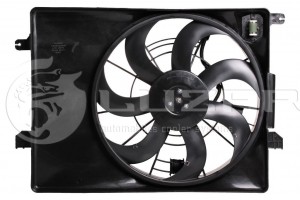 Вентилятор радиатора охлаждения с кожухом для а/м Kia Sportage III/Hyundai iX35  LFK 08Y5 LUZAR