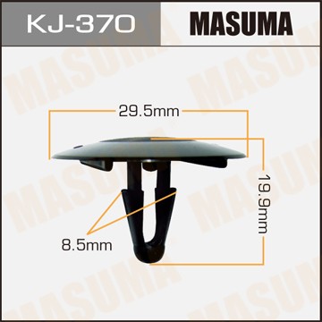 Пистон обивки универсальный MASUMA KJ370 MASUMA