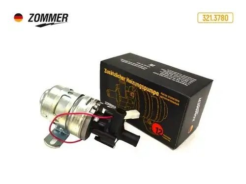 Насос отопителя салона d=16 мм (24В) тип КЗАЭ ГАЗ, КАМАЗ, МАЗ, ЗИЛ 321.3780 ZOMMER