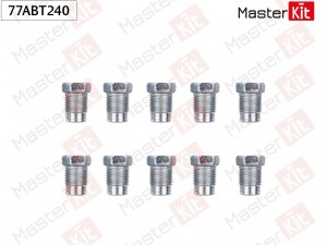 Штуцер тормозной трубки  M12X1.25 L19mm S13 D6.5mm Masterkit 77ABT240 MASTER KIT