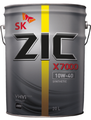 ZIC X7000 AP 10W40 (200L) масло мот.! синт.\ACEA E7/E4, MB 228.5, Scania LDF-3,  202606 ZIC