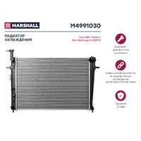 Радиатор охл. двигателя Hyundai Tucson I 04- Kia Sportage II 04- АКПП M4991030 M4991030 MARSHALL