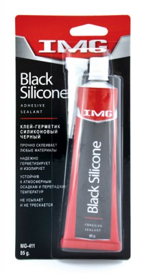 Клей-герметик универсальный черный 85г -60С/+232С IMG MG411 IMG